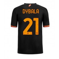 AS Roma Paulo Dybala #21 Tredjeställ 2023-24 Kortärmad